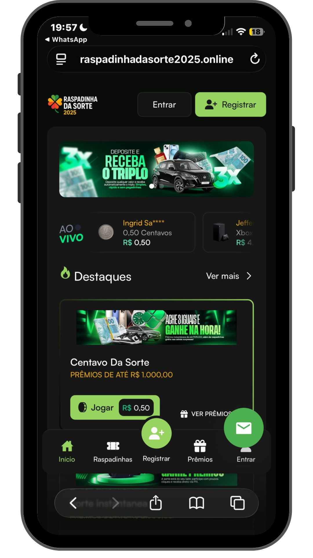 Caixa Misteriosa — Caixa Premiada